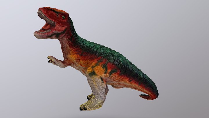 T-REX: The King of Beasts (ES2802 Model) 3D Model