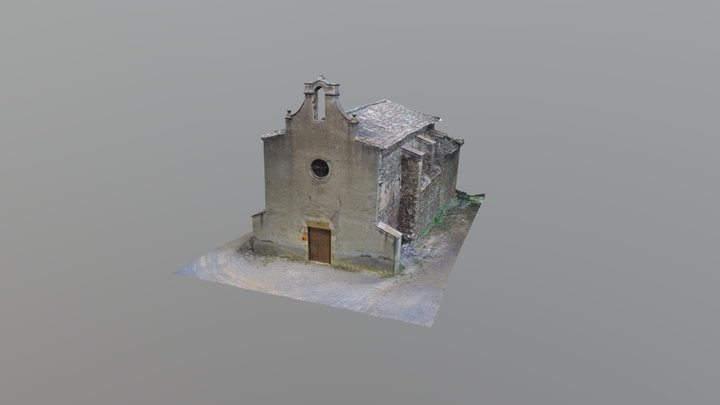 Església De Santa Llúcia De L' Arboç 3D Model