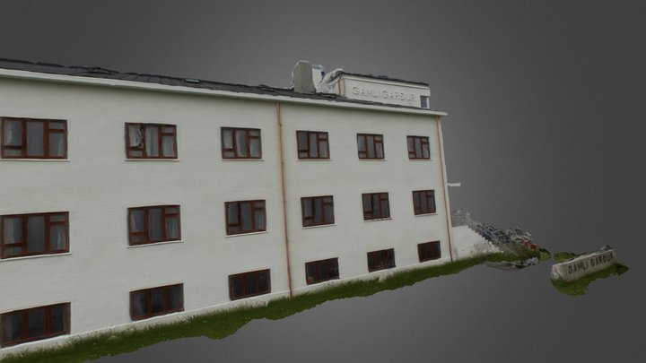 Gamli Garður (frontur) [T19 001 14 F RONTUR] 3D Model