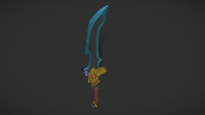 Chaos Dagger 3D Model