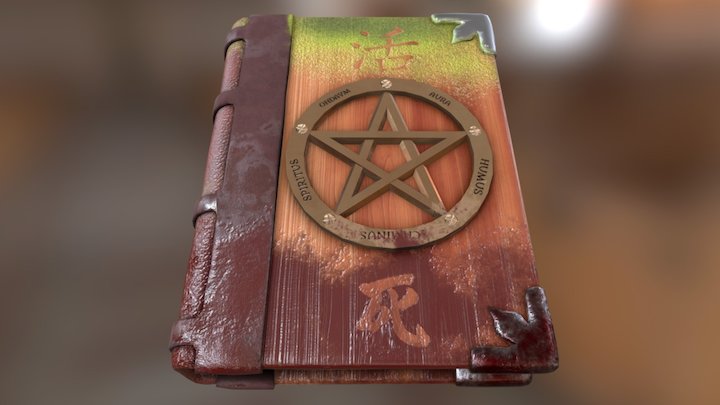 Grimoire 3D Model