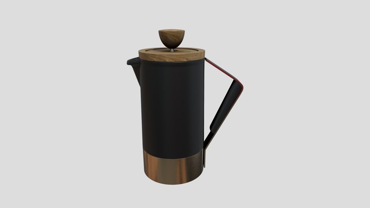 Duke French Press Coffee Maker CPA600-06A 3D Model