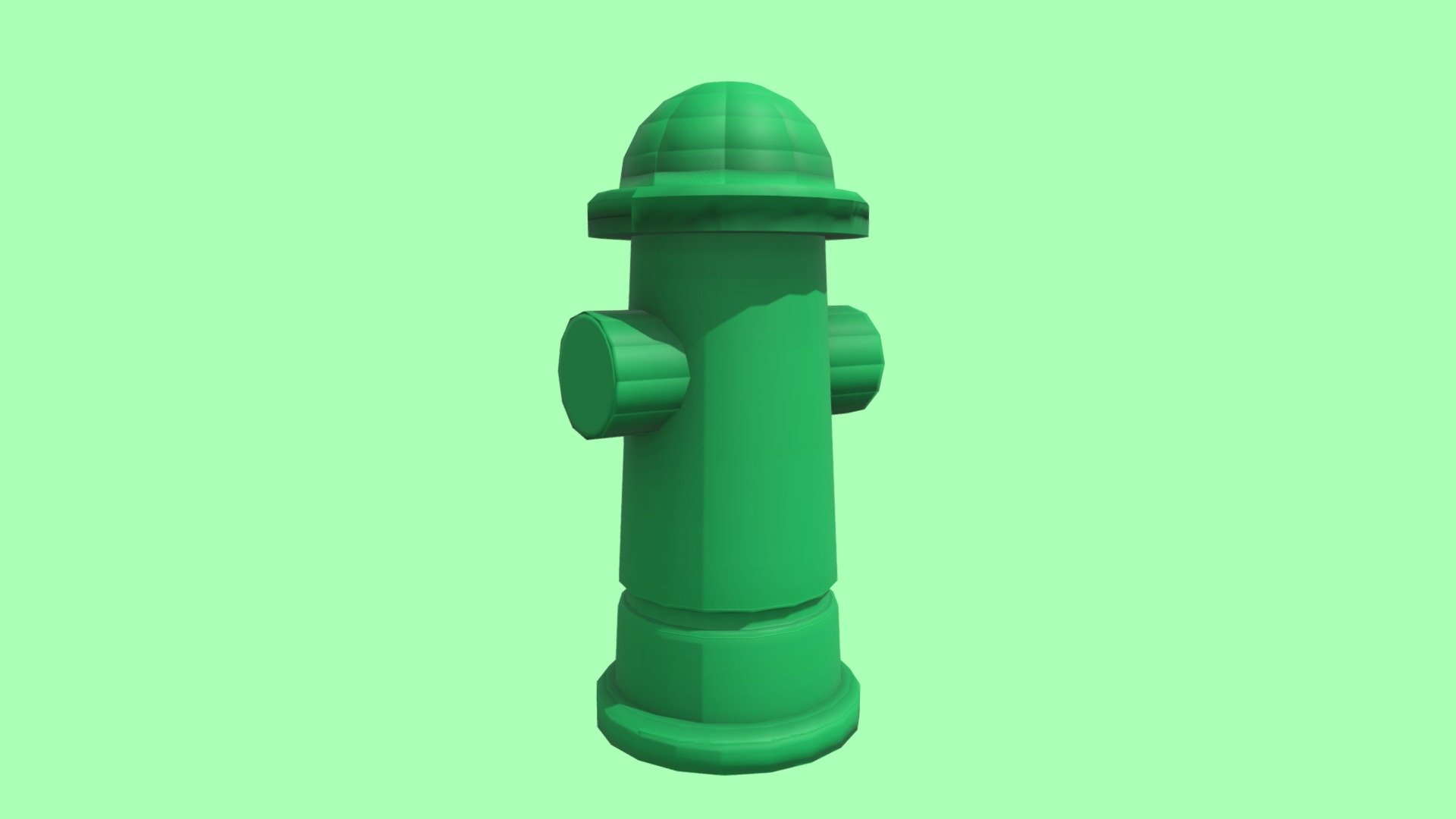 Boca de Incêndio (Low Poly)