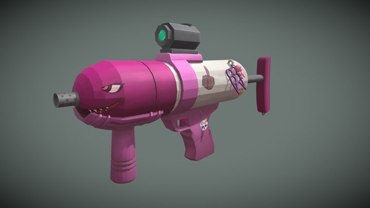 WaterGun 3D Model