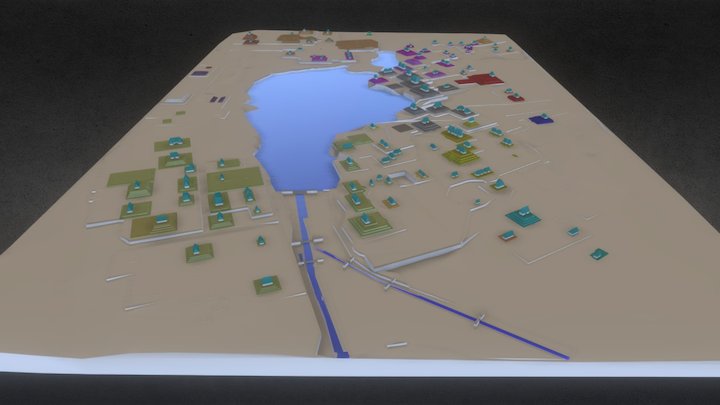 Kaminaljuyu - maqueta 3D Model