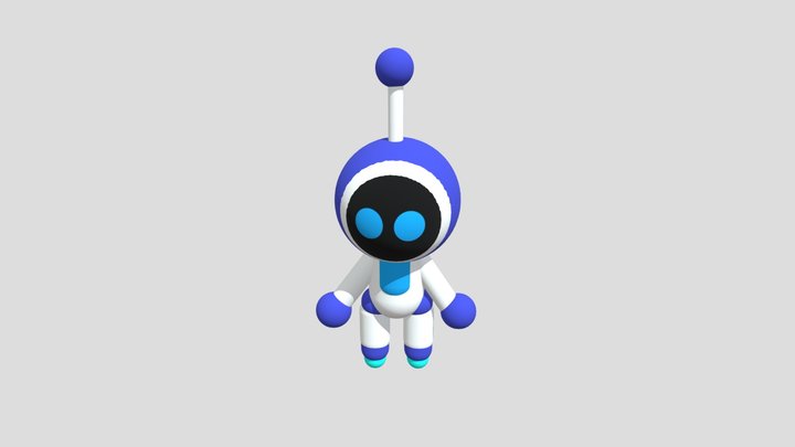 Astro Bot 3D Model