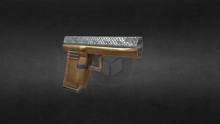 Pistol T599 3D Model