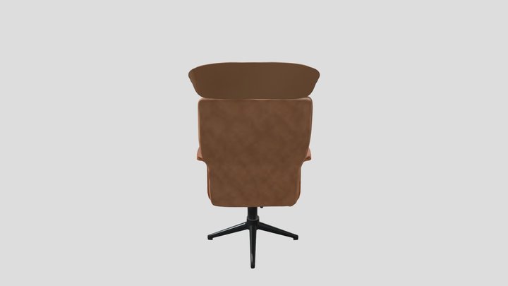 chair&stool 3D Model