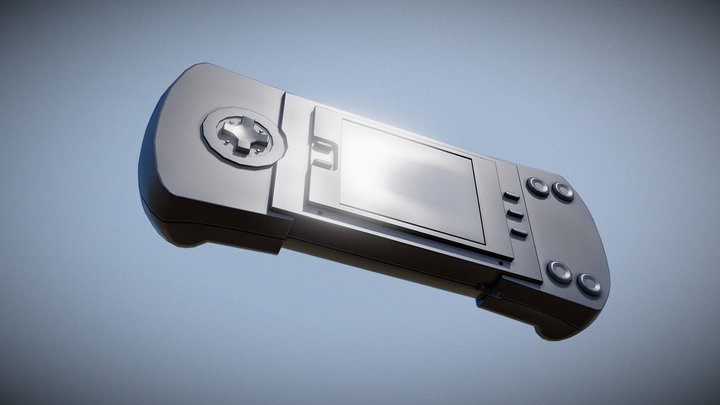 Atari Lynx Mk1 3D Model
