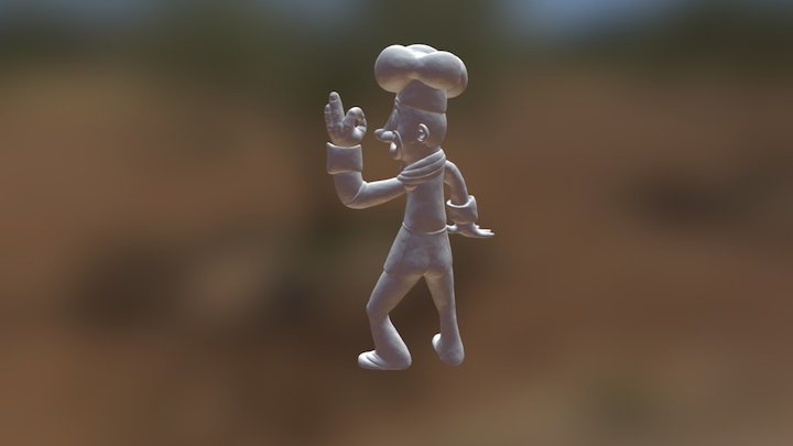 Luigi Full Final 3D Model
