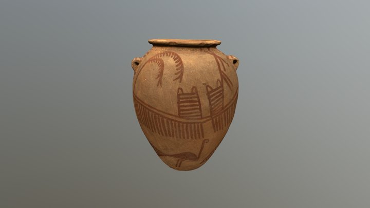 Ny fördynastik vas 3D Model