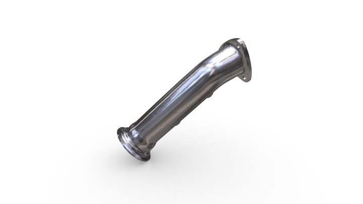 Cat Bypass Pipe 3D Model