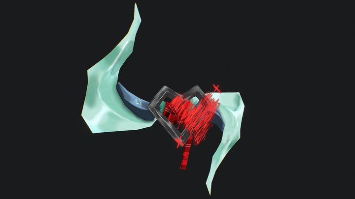 Heartache Crescendum - Aphelios Weapon Concept 3D Model