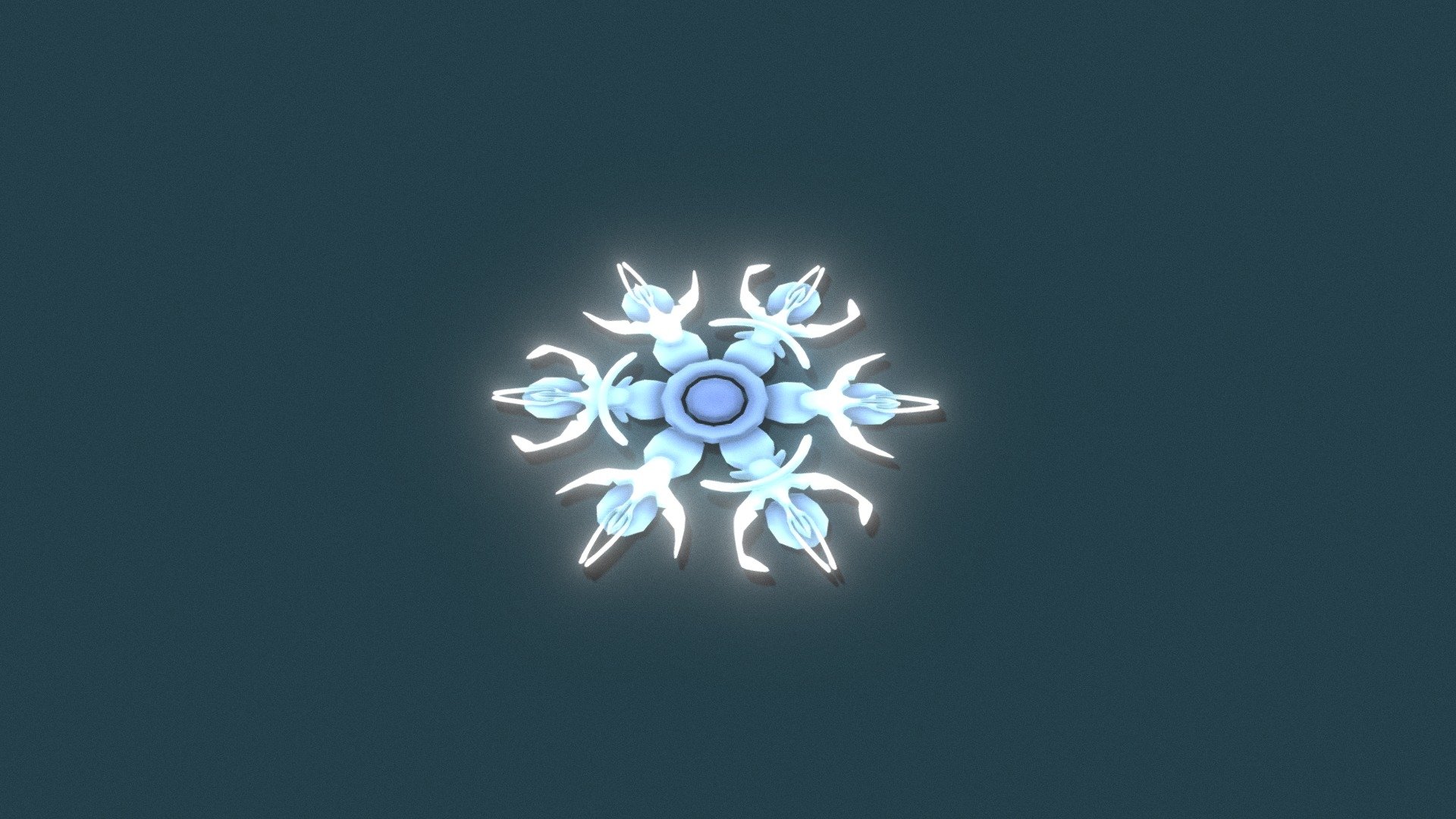 Snowflake - 3D model by nonlly [19196a6] - Sketchfab