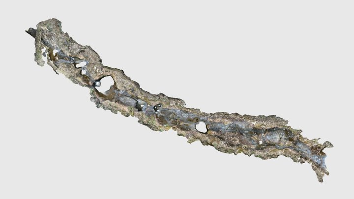 鎌倉沢の甌穴群 3D Model