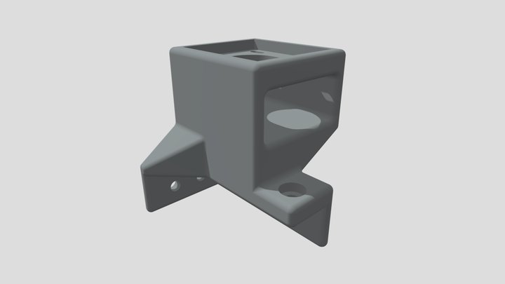 XY Motor Mount 3D Model