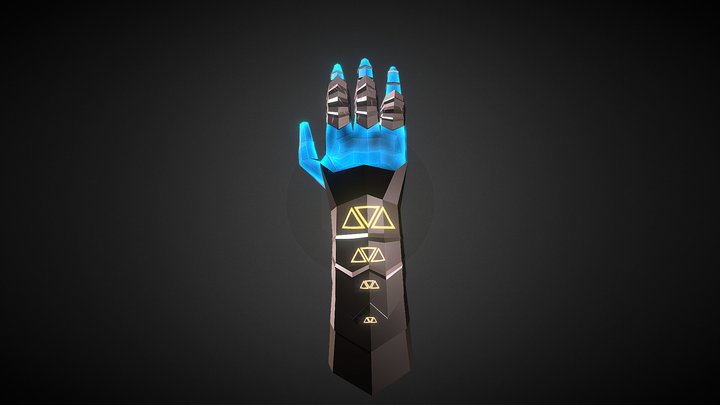 Gauntlet 3D Model