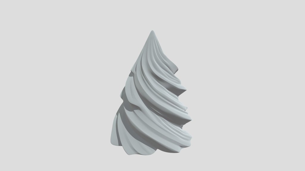 Spiral Evergreen Tree