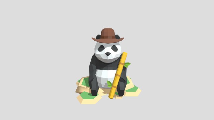 Panda11 3D Model
