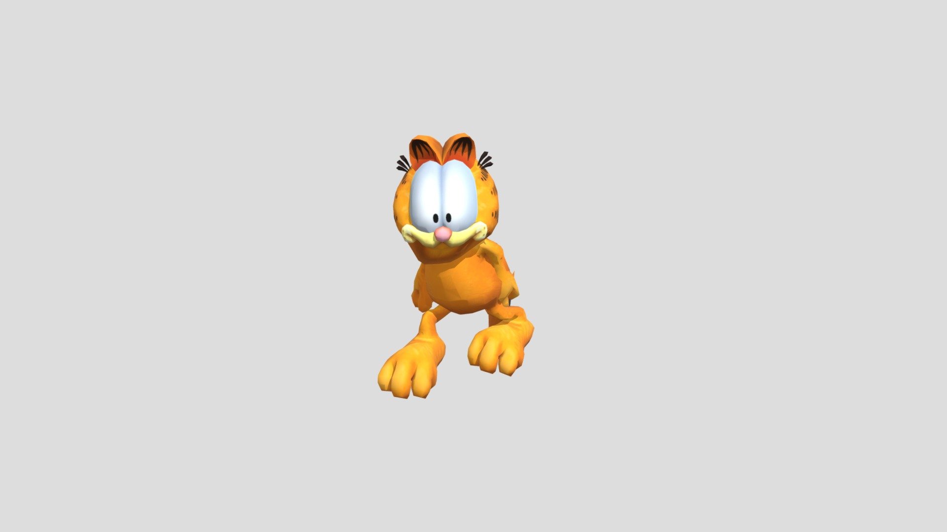 House Dancing Garfield - Download Free 3D model by 3D by Renato👽 ...