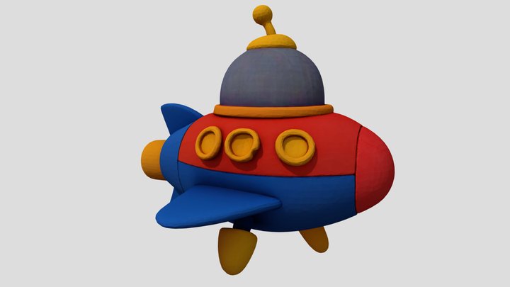 SkyBlinker X-7- spaceship toy – Modello 3D gratuito STL