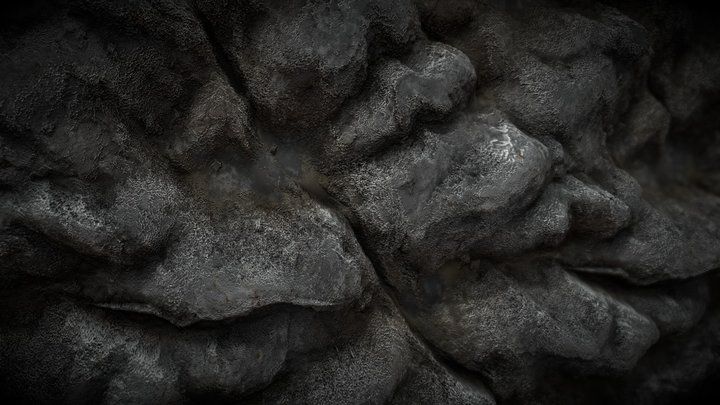 Nature Cave Wall | Tile Texture – Modello 3D gratuito STL