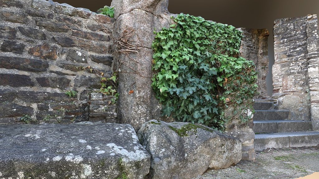 Fougères Castle rempart Wall parts