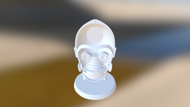C3PO-speaker 3D Model