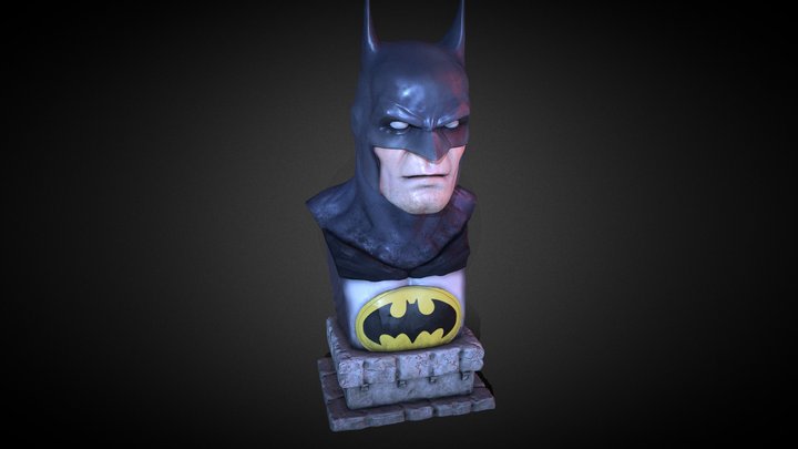 Batman Bust 3D Model
