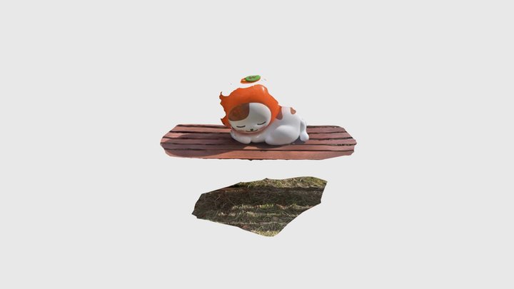 ♯1 わだにゃん 3D Model