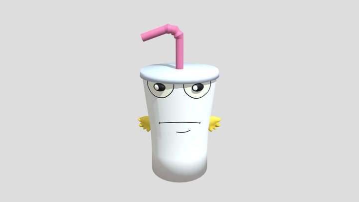 Master Shake from Aqua Teen Hunger Force 3D Model