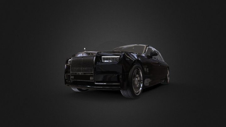 2022 Rolls-Royce Phantom Extended Series II 3D Model
