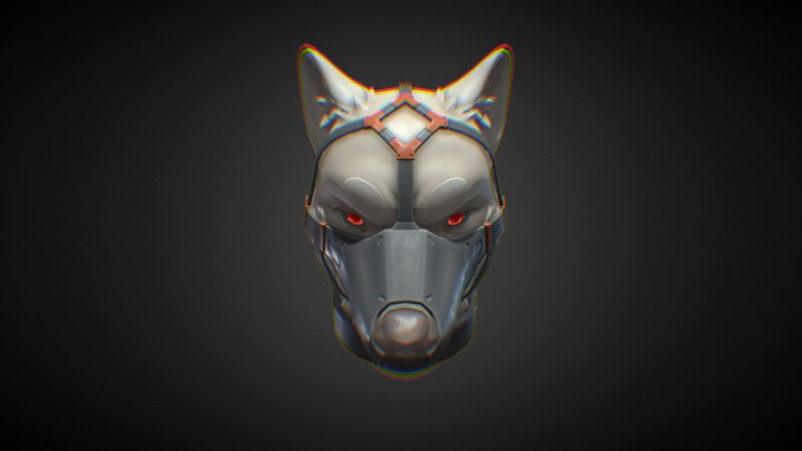 wolf 3D Model