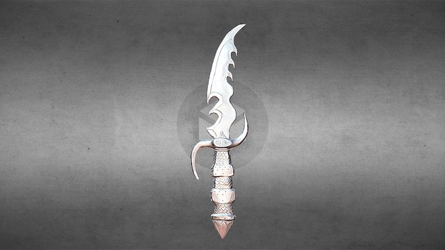 Fantasy dagger 3D Model