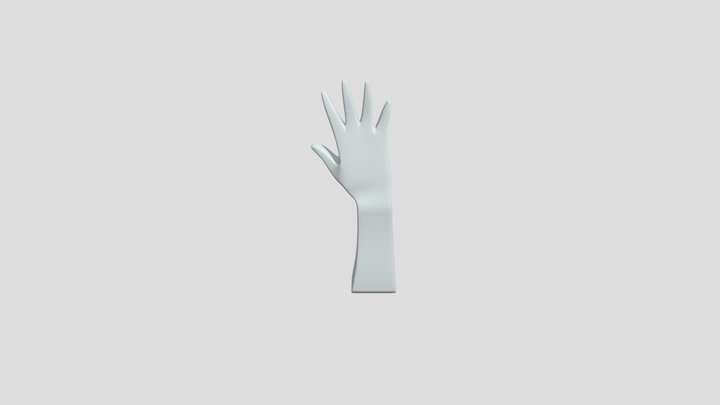 Hand Rigged Grab 3D Model
