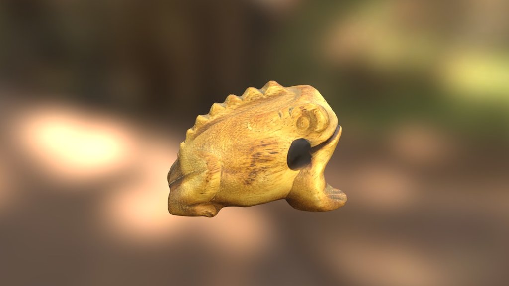 Frog Musical Instrument - 3D model by Keyboarddave [1926c8d] - Sketchfab