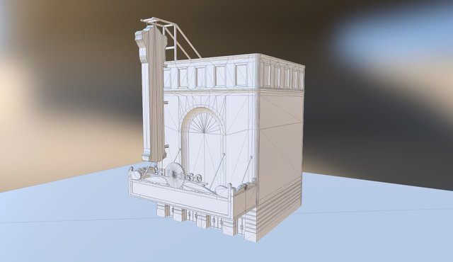 Chicago Theatre 1940 3D Model