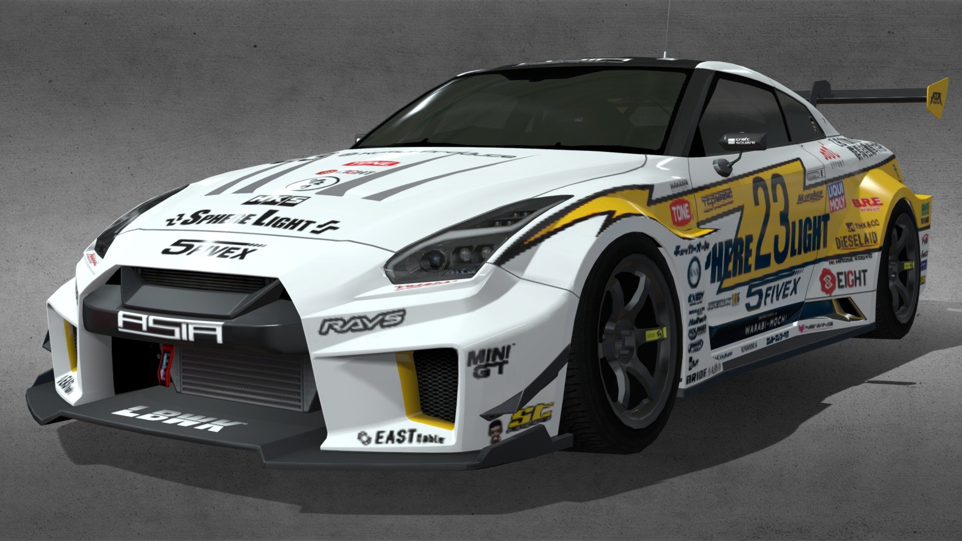 Nissan Skyline GT-R Liberty Walk Silhouette Works GT 35GT-RR in