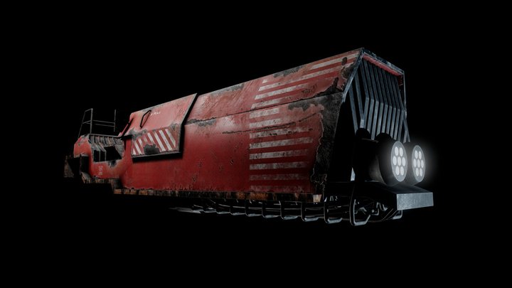 Sci-fi ship 3D Model