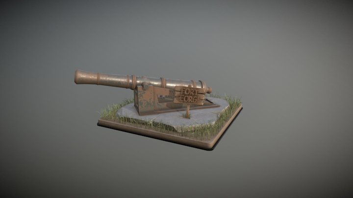 Fort George 3D Model