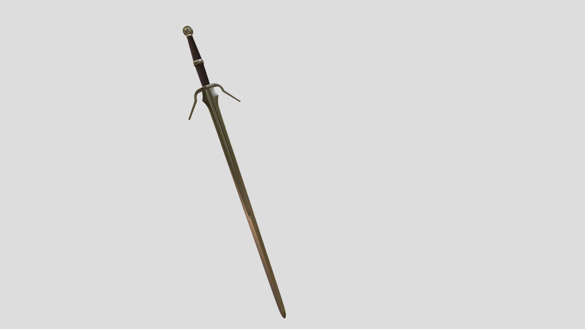 The witcher's sword - 3D model by rrita [1929aea] - Sketchfab