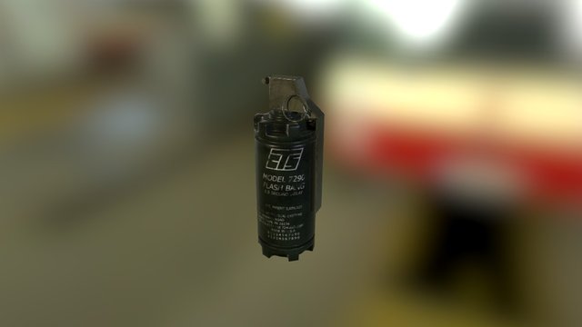 Stun grenades 3D Model