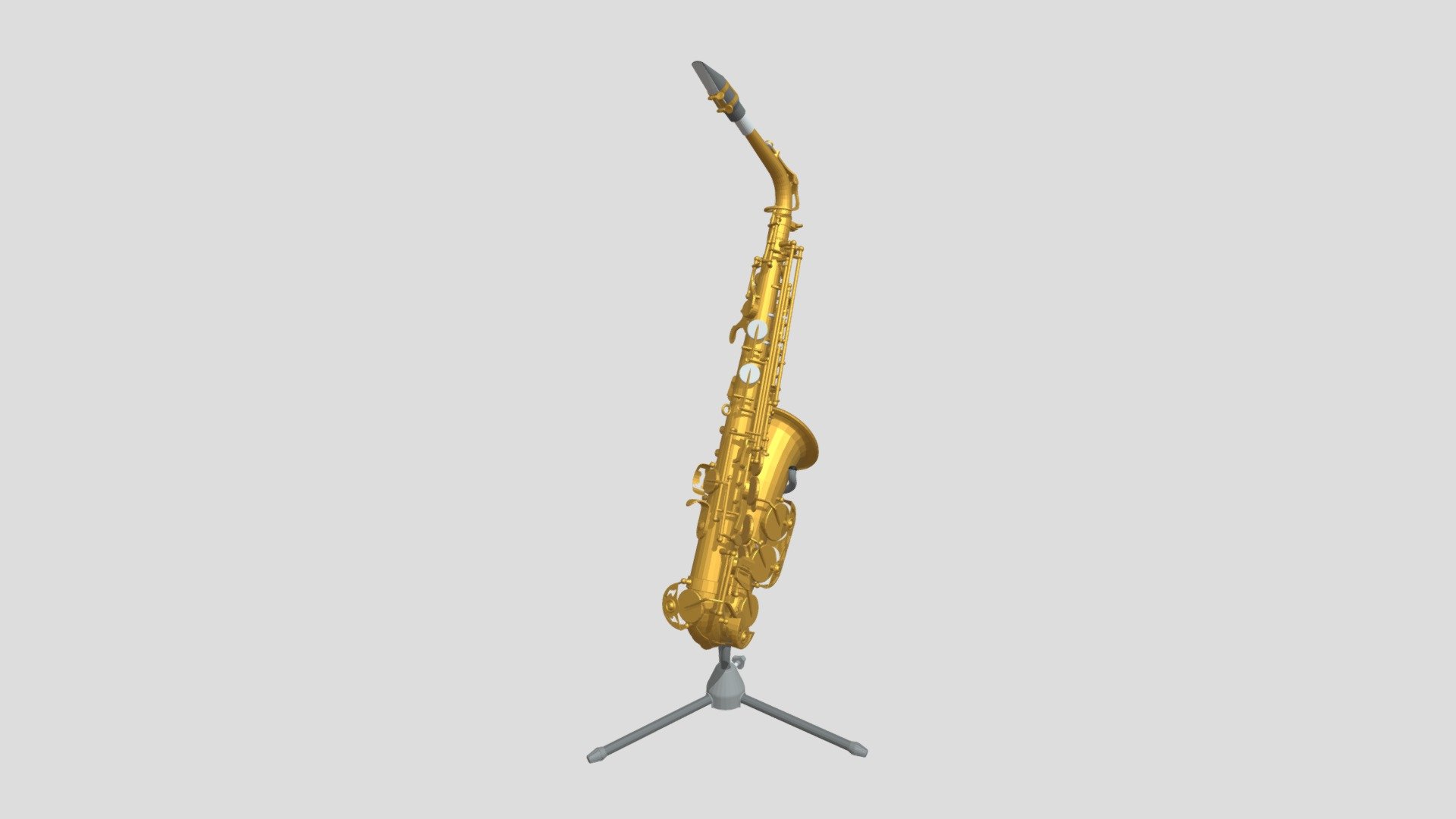 Saxophone Buy Royalty Free 3D model by treehouse_3d [192a295