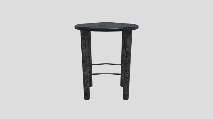 LowStool 3D Model