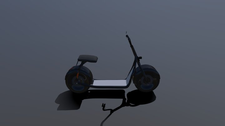 E Scooter Done 3D Model