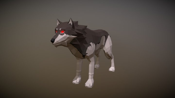 [DEPRECATED] "Parliament": Gray Wolf 3D Model