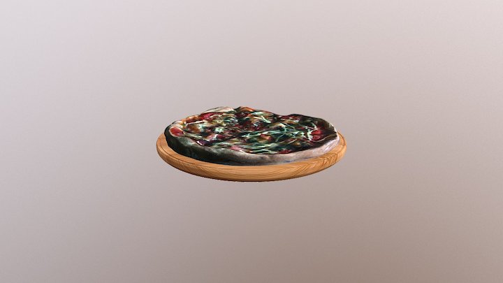 Home Pizza 3D Model