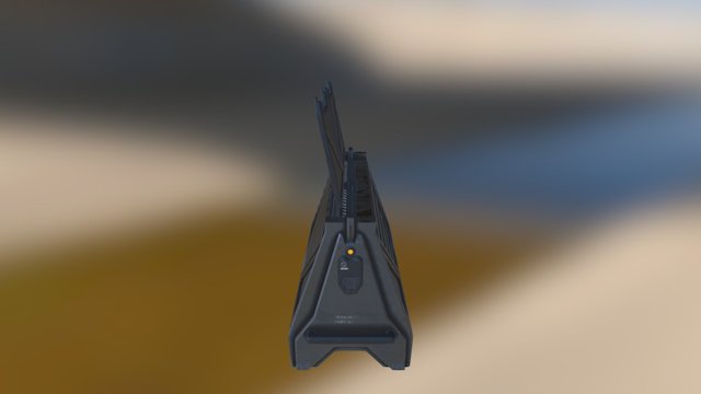 Orange Cast: Barrier V2 3D Model