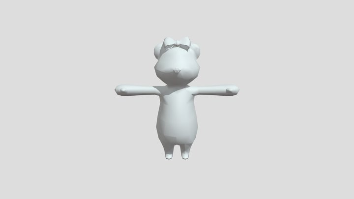 Teddy-bear soon to be Robobear 3D Model