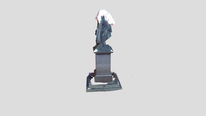 Gustav III as a ghost 3D Model